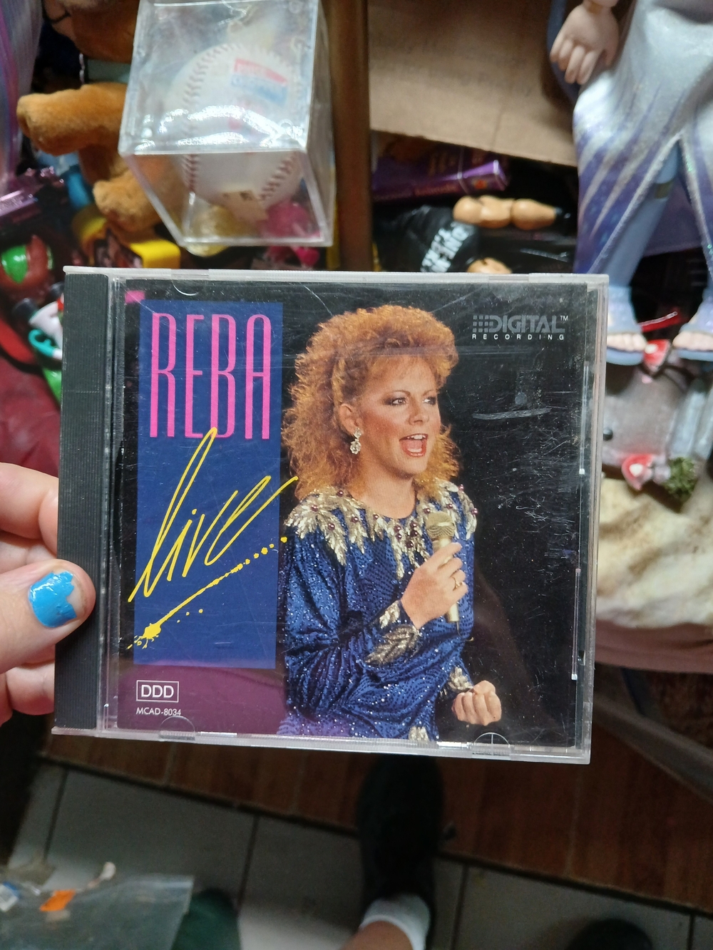 1989 live album "Reba Live" by Reba McEntire, released on MCA Records